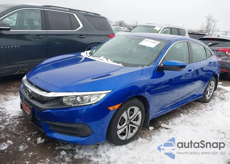 2018 Honda Civic Lx from USA, damaged, VIN 19XFC2F52JE043022